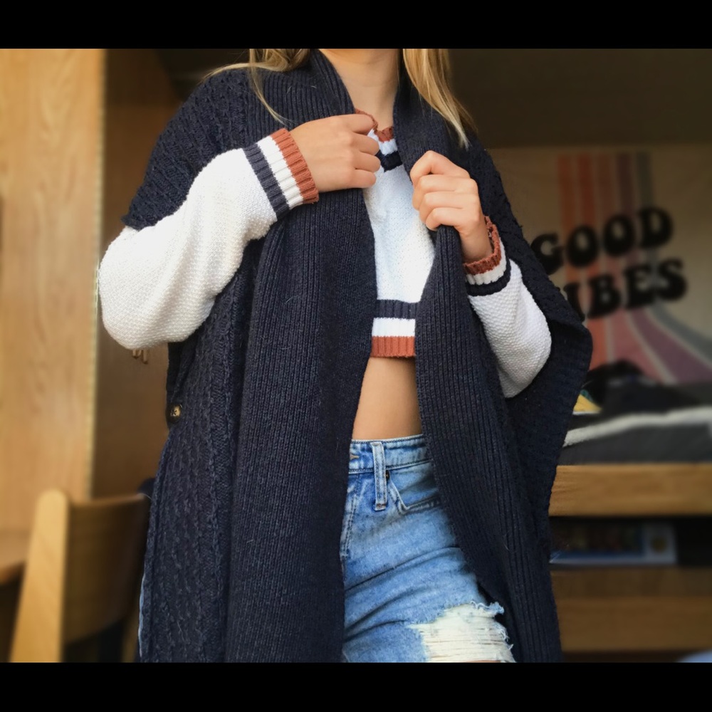 Talbots Black Cardigan Sweater